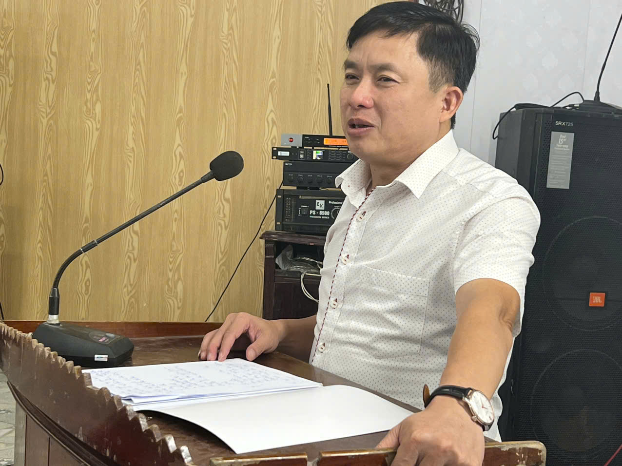 UBND xã Hưng Phú họp triển khai  một số nội dung quan trọng